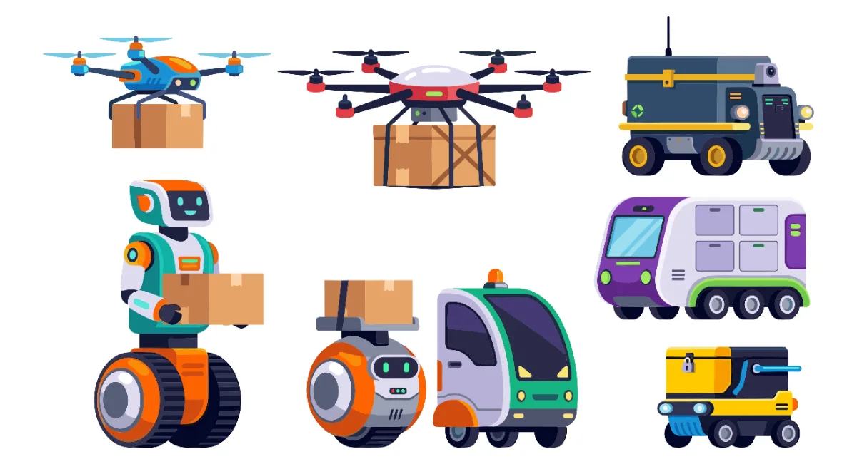 Véhicules autonomes et drones de livraison : l'entrepôt va-t-il devoir changer de peau ?